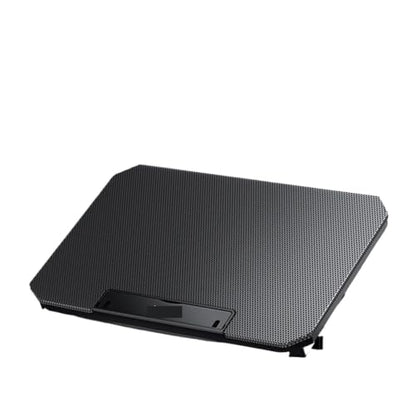 Gaming Laptop Cooler Large Size for 12-16 Inch Notebook Two USB Laptop Cooling Pads Wind Speed Adjustable Silent Laptop Stand(Black)
