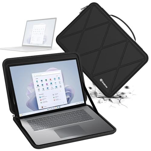 Smatree Hard EVA Protective Case for 13.5 inch Microsoft Surface Laptop 6 | Compatible for 13.5 inch Microsoft Surface Laptop 6, for 13.5 inch Microsoft Surface Laptop 3 Notebook Bag (X8244) - color: X Series-Black, size: For 13.5 inch Microsoft Surface 6