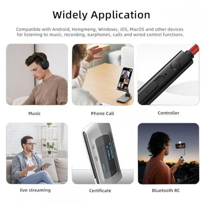 CY 2pcs/lot Audio Adapter Type C USB-C to 3.5mm Audio AUX & MIC Sound Card 16bit 48kHz Adapter Compatible with Laptop Tablet Phone - style: USB-C to DAC 3.5mm 48kHz 2pcs