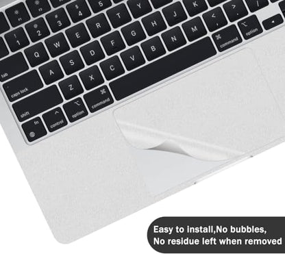 Palm Rest Skin for 2026-2022 MacBook Air 15" M5 M4 M3 M2 Chip Model A3448 A3241 A3114 A2941 Wrist Rest Protective Skin Cover (Silver) - color: MacBook Air 15.3（Silver）