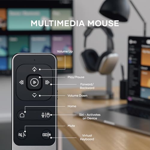 Satechi R2 Bluetooth Remote Control, Presentation & Media Mode | For MacBook, iPad, not compatible with Windows 10/11