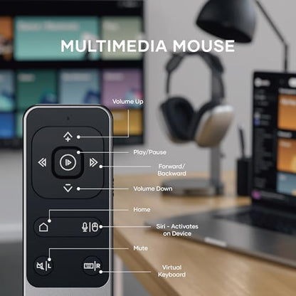 Satechi R2 Bluetooth Remote Control, Presentation & Media Mode | For MacBook, iPad, not compatible with Windows 10/11