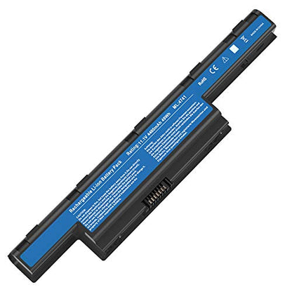 AS10D31 AS10D51 Notebook Battery Replacement Compatible with Acer Aspire 5253 5251 5336 5349 5551 5552 5560 5733 5733Z 5740 5735 5735Z, Gateway NV55C NV50A NV53A NV59C