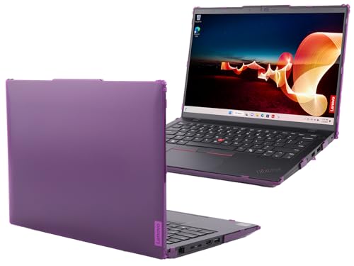 mCover case ONLY Compatible for 2024-2026 14" Lenovo ThinkPad L14 Gen 5/6 Series Windows Notebook Computers(NOT Fitting Any Other Lenovo Models)- Purple - color: Purple