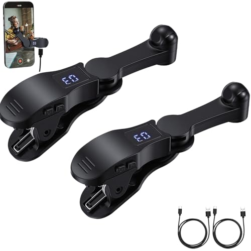 Sabary 1 Sets Auto Clicker for Smart Phone, Fast Screen Tapping Device Auto Tapper Continuous Click Simulation Finger for Game, Live Likes, Flash Deal, Reward Task, Plug and Play (Black) - color: Black