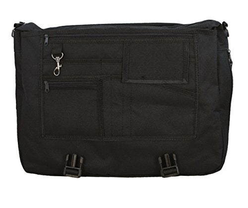 Deluxe Expandable Briefcase - color: Black