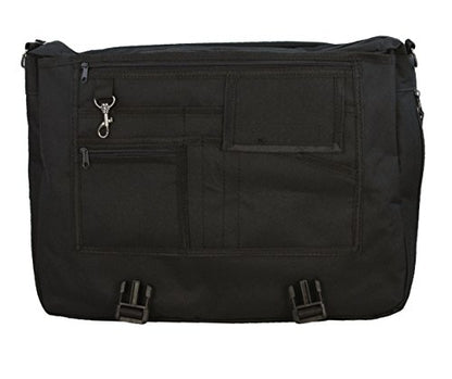 Deluxe Expandable Briefcase - color: Black