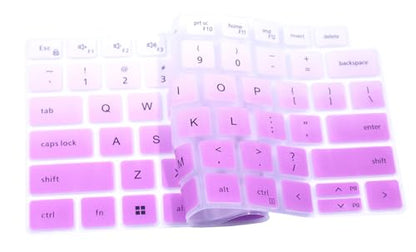 Keyboard Cover Skin Compatible for Dell Latitude 5440 5430 5431 5420 14", Dell Latitude 14" 7440 7430 7420 7410, Dell Latitude 14" 9000 9420 9430, Dell Latitude 9520 9510 7520 15.6" (Gradient Purple) - color: Gradient Purple
