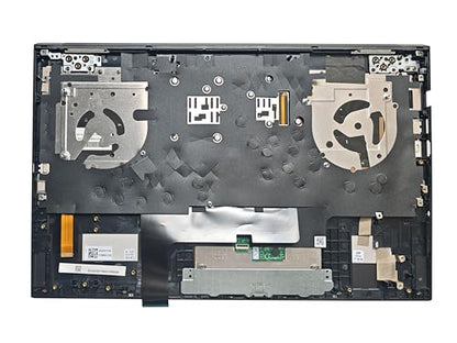 Laptop Spanish Keyboard Compatible for HP OMEN 15-EN 15-EK 15-EK0020CA 15-EK1075CL 15-EN0013DX TPN-Q236 TPN-Q238 RGB Backlit TouchPad Palmrest Upper Cover M00666-001 M00667-001