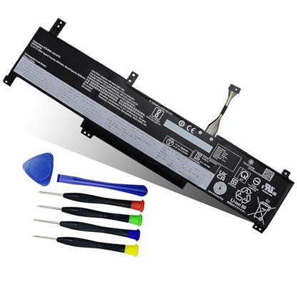 45Wh L20L3PF0 L20M3PF0 Battery Replacement for Lenovo Ideapad 3-14ITL6 3-15ITL6 3-17ITL6 3-14ALC6 3-15ALC6 3-17ALC6 3-14ABA7 S14 G2-ITL G3-IAP V14 G2 G3 Serie 5B10W67402 5B10T83739 -11.1V 4054mAh - size: 11.8*2.59*0.19 IN L20L3PF0