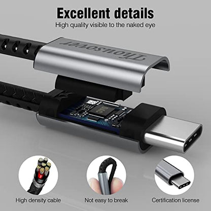 Thousover USB Type C to 3.5mm Female Headphone Jack Adapte