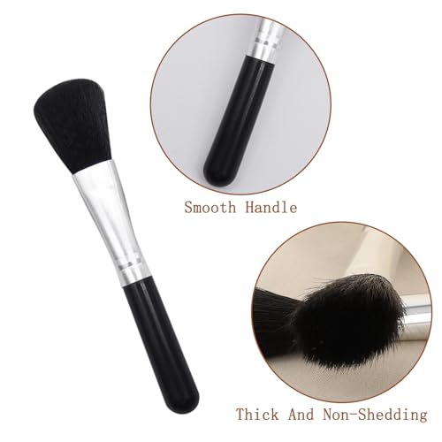 3Pcs Laptop Keyboard Cleaning Brush Portable Notebook Keyboard Brush, Camera Photo Cleaning Brush for Mobile Phones Car Computer (Black)