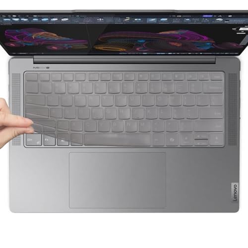 Keyboard Cover for Lenovo Yoga Pro 7 14.5 inch-TPU | Lenovo Slim 7i 14.5/ 7X/7 Gen 8/ Pro 7 14.5, Slim Pro 9i 14.5, Yoga Pro 9 9i 14.5(Not Fit Slim 7 Pro X)