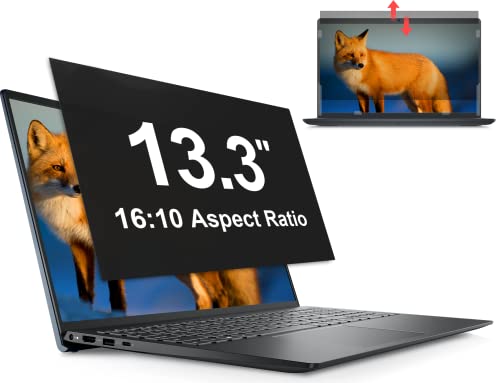 Laptop Privacy Screen 13.3 Inch 16:10 Aspect Ratio - Compatible with Lenovo Hp Dell Acer Asus Thinkpad Envy Xps, Anti Blue Light Glare Filter, Removable Laptop Screen Privacy Shield 13.3 in, Anti-Scratch Screen Protector - size: 13.3'' Privacy Screen (16: