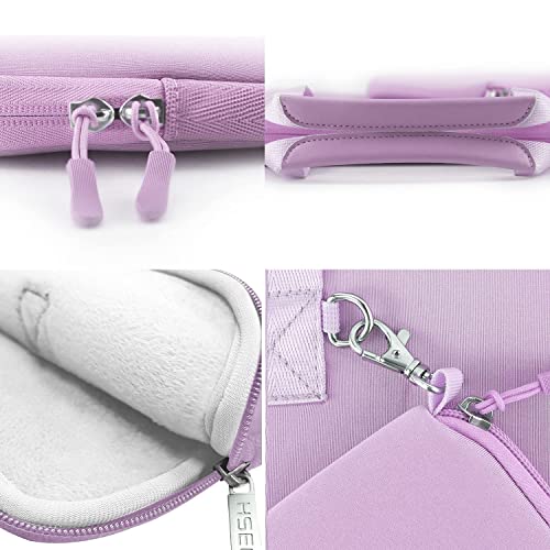 Hseok Laptop Sleeve 13.3-14 inch Case with Small Pouch, Neoprene Computer Bag Compatible with MacBook Neo/Pro 14 M5/M4/M3/M2/M1, Mac Air/Pro 13.3, XPS 14 and Most 13-14 inch Notebooks,L02P01 - color: L02p01, size: 13"-14"