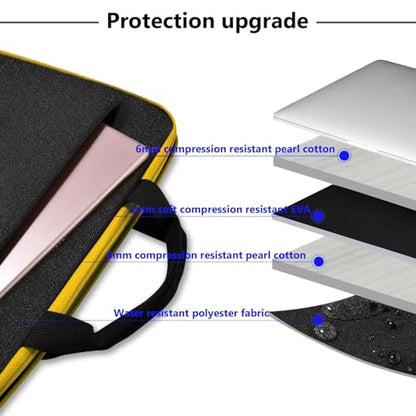 Hseok Laptop Sleeve 13-14 Inch Case Briefcase Compatible with MacBook Neo Pro 14 M5/M4/M3/M2/M1, All Models 13.3 Mac Air/Pro, XPS 13 14, Most Popular 13"-14" Notebooks,B01YL01 - color: B01YL01, size: 13"-14"
