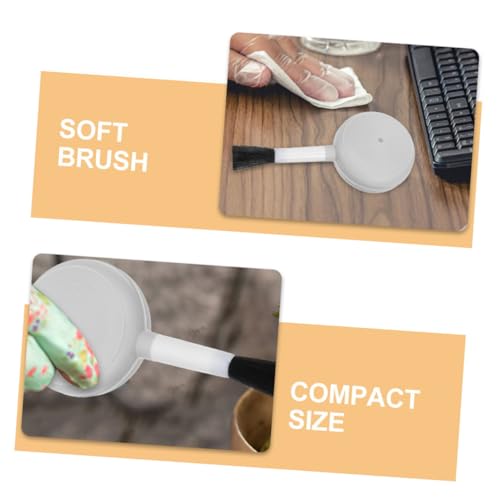 ABOOFAN 4pcs Air Blow Ball Brush Camera Lens Dust Blower Scratch- Handheld for Outdoor Travel - color: Light Grey