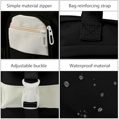 Women's Messenger Bag - Professional Crossbody Work Satchel Stylish Office Purse for Business Travel & Commuting - color: Black