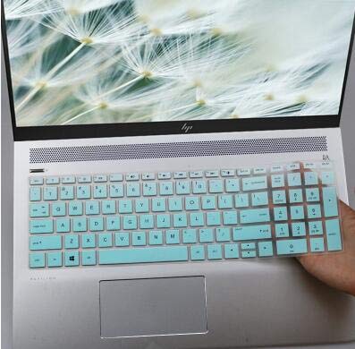 iKammo Keyboard Cover Skin Compatitle 15.6" HP Pavilion x360 15-DQ0953CL, HP Envy X360 15M-BP012DX 15M-BP011DX 15M-BQ021DX, Pavilion 15-CB010NR 15-CB071NR 15-CC020NR, 17.3" HP Envy 17M-AE111DX - color: GRADUAL-BOHELV