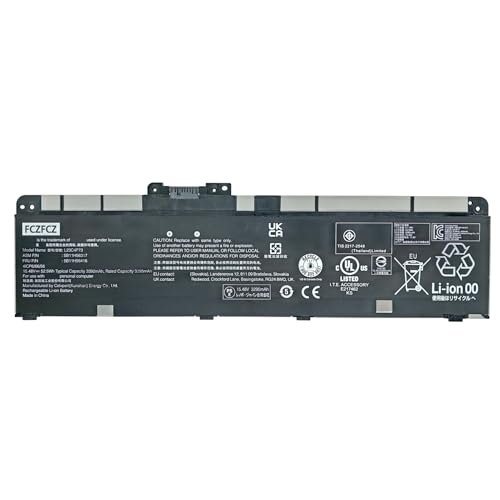 L23C4P73 Battery 52.5Wh 3392mAh Replacement for Lenovo Thinkpad T14 Gen 6 Gen 5 P14s Gen 5/6 Series SB11H56317 5B11H56416 L23M4P72 SB11H56316 5B11H56415 L23D4P71 L23B4P70 15.48V 4-Cell