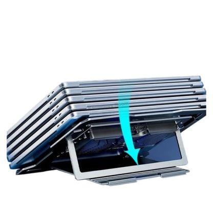 D20 Laptop Cooling Pad Fr 11-17.3'' Notebook Cooler Stand Semiconductor Air-Cooled 4 Angle Adjustable Tablet Laptop Radiator
