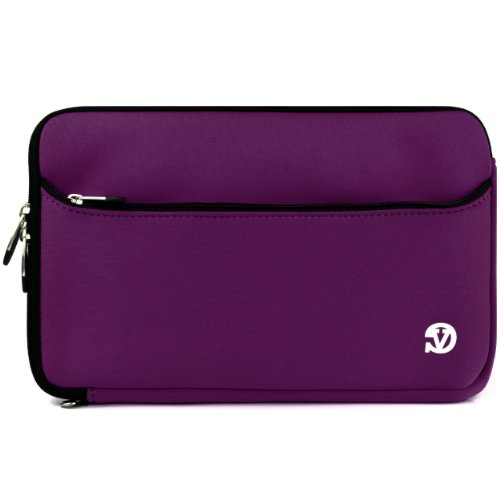 Vangoddy 13" Laptop Sleeve, Purple/Black (NBKLEA747) - color: Purple/Black, size: 13-13.3"
