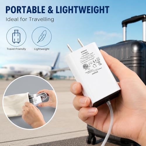 45W Charger Compatible with Mac Book Air, Mag 1 L-Tip Power Adapter Laptop Charger Compatible with Mac Book Air 11/13 Inch (Before Mid 2012 Models), Fast Charger for Old Mac Book - size: 45W-L