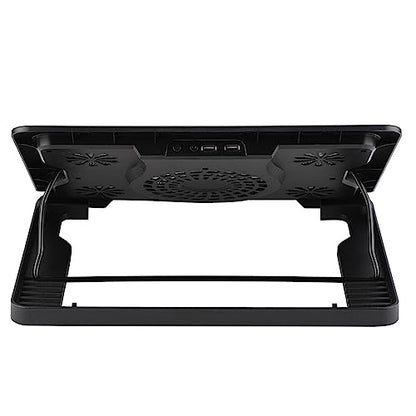 Portable Ultra Slim Silent Laptop Notebook Cooling Pad USB Powered Silent with 5 Fans Led Computer Components Tablets Laptops and Peripherals