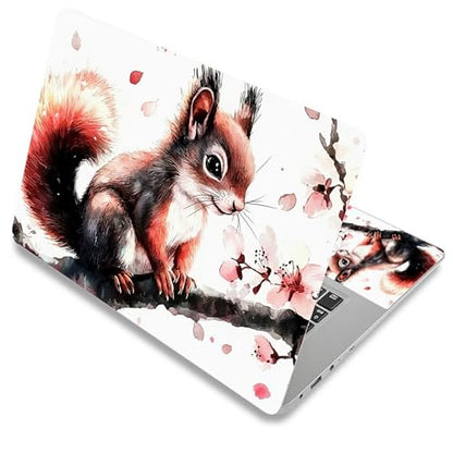 Laptop Skin Sticker Decal Cover,Cute Little Squirrel | DIGTIALL Universal Laptop Skin Sticker, Waterproof Removable Notebook Decal Protector Cover for 12 13 14 15 Inch Laptops - color: Cute Little Squirrel