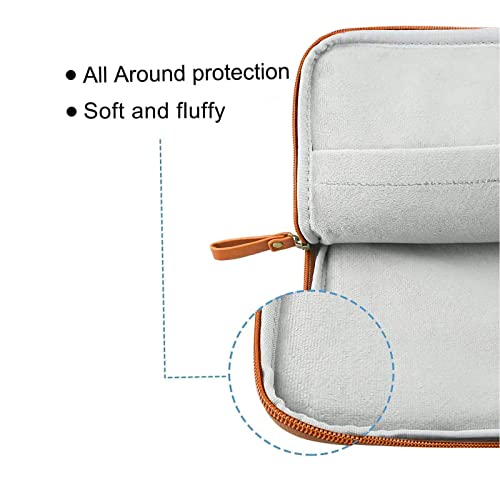 MOSISO Laptop Sleeve Bag 13 inch PU Leather Padded Bag Waterproof Case | Compatible with MacBook Neo 13 A18/Air 13.6 inch 2026-2022 M5-M2/Air 13 inch 2022-2018 M1/Pro 13 2022-2016 M2 M1, Brown - color: Brown, size: 13 inch
