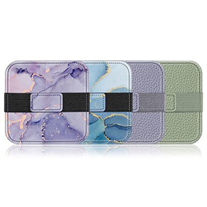 Fintie Screen Cleaning Pad, [4 Pack] Soft Cloth Car Phone Screen Cleaner | Microfiber Wipe Cleaning with Elastic Strap for iPad, iPhone, MacBook, Tablets, Laptop, Monitor (Marble) - color: Marble
