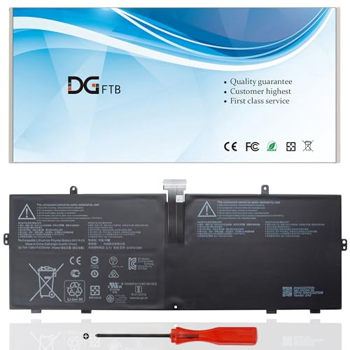 DGFTB 916TA135H DYNZ02 New Laptop Battery for Microsoft Surface Laptop Go Model 1943 12.4-Inch Series AHA42227028 AHA42227027 (7.58V 39.7Wh/5235mAh)