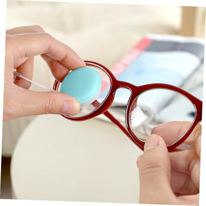 GANAZONO 6Pcs Macaron Wiping Cloths for Mobile Screens and Eyeglasses Lint Cleaning Cloths Portable and Compact Screen Cleaner for Glasses Phones and Laptops