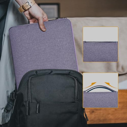 14 Inch Laptop Sleeve Case for HP Chromebook/Stream/Pavilion Plus 14, Lenovo IdeaPad, ASUS Vivobook Go, Dell Latitude Computer Bag, Ultra Violet - color: Ultra Violet, size: 14 Inch