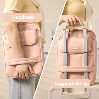Puffy Laptop Sleeve for MacBook Pro/Air M4/M3/M2/M1 (2024-2019), iPad Pro/Air/Mini - color: Pink