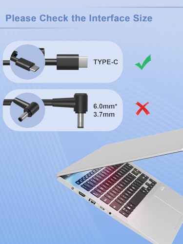 Car Charger USB C 100W 12V Compatible with Lenovo/HP/Dell/Acer/Asus/MacBook/Samsung/MSI/LG Surface Pro 11 10 9 8 7+ Google Chromebook Laptop, iPad, ROG Ally, Legion Go Other Type-C Devices