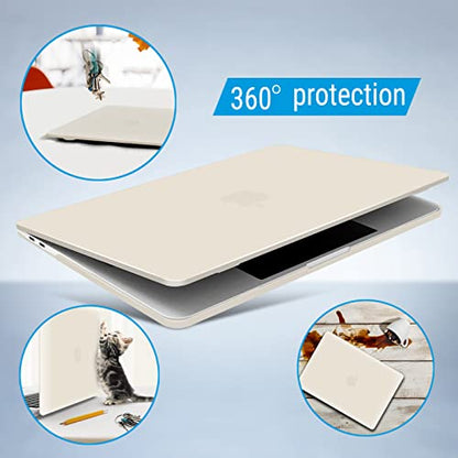 IBENZER Compatible with MacBook Pro 13 Inch Case M2 M1 2026 2025 2024 2023 2022 A2338 A2289 A2251 A2159 A1989 A1706 A1708, Hard Shell Case & Keyboard Cover for Mac Pro 13, Rocky Gray,T13RKGY+1 - color: Rocky Gray