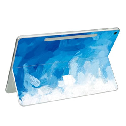 Protective Cover Skin Decal Sticker for Surface Pro 12" [Blue Paint] | Easy Bubble-Free Apply, 2025 Copilot PC, Matte Finish, Anti-Scratch, Anti-Fingerprint, Residue-Free, Full Body Vinyl Wrap - color: Blue Paint, size: Surface Pro 12"