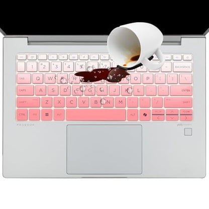 Keyboard Cover for 2026 2025 2024 HP EliteBook 640 645 G11 14" & EliteBook 1040 G11 14" Laptop Accessories Protective Skin, US Layout(Not fit EliteBook 640 645 1040 G8/G9/G10 or Older)-Opink - color: Pink