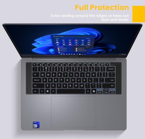 Keyboard Cover Skin for 2026 Samsung Galaxy Book 6 NP944XJG NP744BJG 14", Galaxy Book6 Pro/Ultra 14 & 16 inch NP944XJG NP964XJG NP964UJG Laptop Keyboard Protector(Not Fit GalaxyBook 5/4/3), Black