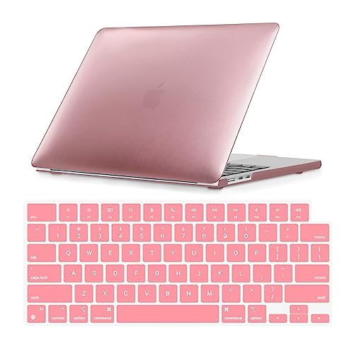 Se7enline for MacBook Neo Case 13 inch 2026 Model A3432,Roes Gold | Hard Shell Laptop Case Washable Keyboard Cover Skin Anti-Scratch Anti-Drop Heat Dissipation Full Port Access Slim Lightweight - color: Roes Gold, size: 13 Inch