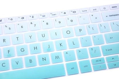Keyboard Skin Cover Compatible with HP EliteBook 840 845 G9 G10 14" & HP EliteBook 830 835 G9 G10 13.3 inch Laptop, HP Keyboard Accessories (Not fit 840 845 1040 G8 G7 G6 G5 G4 G3) - Gradient Mint - color: Gradient Mint