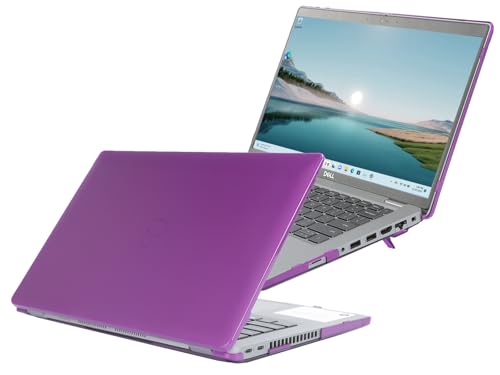 mCover Case ONLY Compatible for 2023～2024 14" Dell Latitude 5440 5450 Series/Precision 3480 3490 Series Windows Notebook Computer (NOT Fitting Any Other Dell Models) - Purple - color: Purple