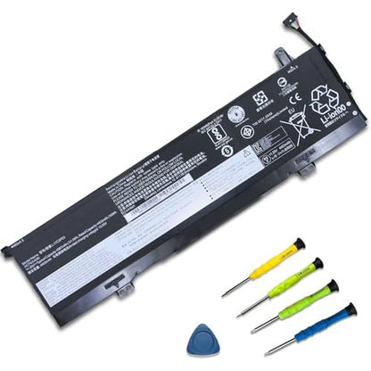 L17C3PE0 L17L3PE0 Laptop Battery for Lenovo Yoga 730-15IWL 730-15IKB | 11.25V 51.5Wh; Battery Replacement for Lenovo Yoga 730-151wl 730-151KB 81CU 81JS; 5B10Q39196 5B10W67214 5B10Q39197 5B10W67390 - size: 13.46*5.59*1.26 inches L17C3PE0