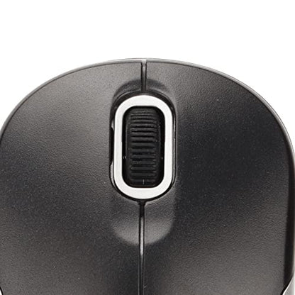 Numeric Keypad Mouse Combo, 2.4GHz Wireless Number Pad and Mouse ABS Material 22 Keys Ultra Slim USB Numeric Keypad and Mouse Combo for Laptop Desktop, PC, Pro,Notebook (Black)