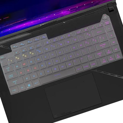 Keyboard Cover Skin for 2025 2024 16" ASUS ROG Strix G16 G615 G614 G615JMR G615LR G615LW G614JI G614JIR & ROG Strix Scar 16 G635 G634 G635LW G635LX G634JZR G634JYR Series-TPU