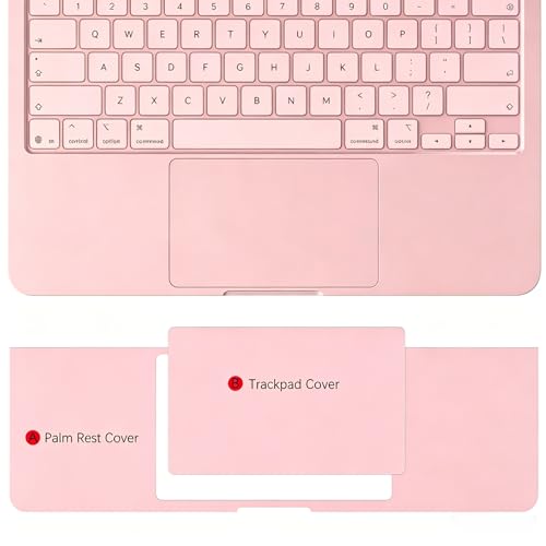 Palm Rest Protector for MacBook Neo 13 Inch, Palm Rest Cover Trackpad Cover Touch Bar Skin for MacBook Neo A18 Pro A3404 2026 - Pink - color: Pink