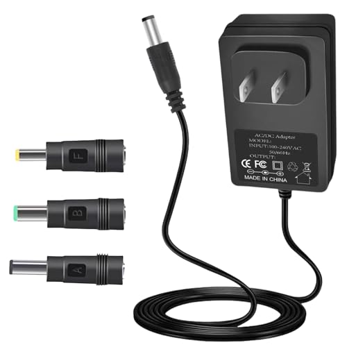 15V 2A Power Supply Charger Cable (Input AC 100V-240V, Output DC 15 Volt 2 Amp 30 Watt) Adapter Transformer Converter DC 5.5mm x 2.1mm/5.5mm x 2.5mm Extra Long 6.6FT