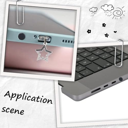 CREATCABIN 50 Pcs 3.5mm Silicone Dust Plugs Caps Protector Anti-Dust Headphone Jack Dust Plugs Cover Universal Headphone Port Stopper Cap for Earphone Mobile Phone Laptop Desktop Computer Black - style: 3.5mmBalck