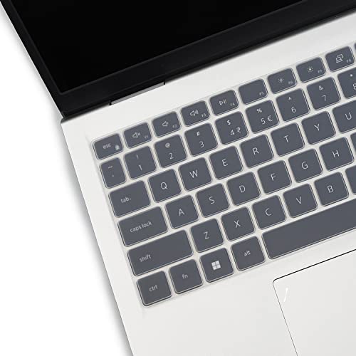 Keyboard Cover for 15.6" Dell Inspiron 15 3510 3511 3515 3525 3530 3535 5510 5515 5518 7510, 2025 Dell 15 Laptop DC15250 DC15255 15.6, Vostro 3510 3520 3530 5510 5515 15.6, Latitude 3520/Inspiron 7610 - color: Clear